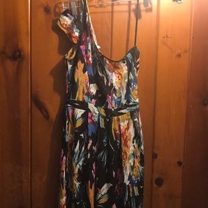 Urban outfitters one shoulder dress